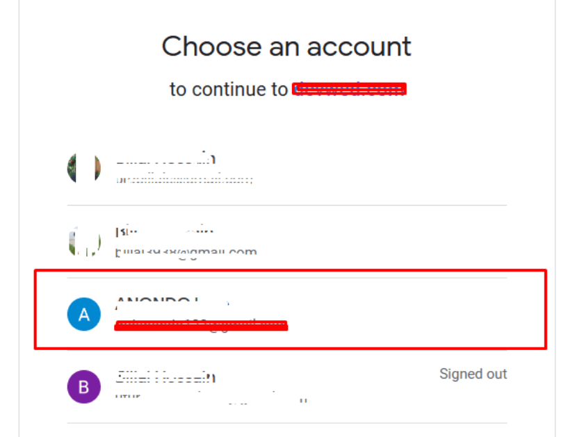 Select Gmail account and authorize Timetics to access Google Calendar