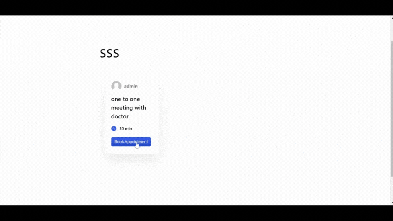 setting up recurring appointments