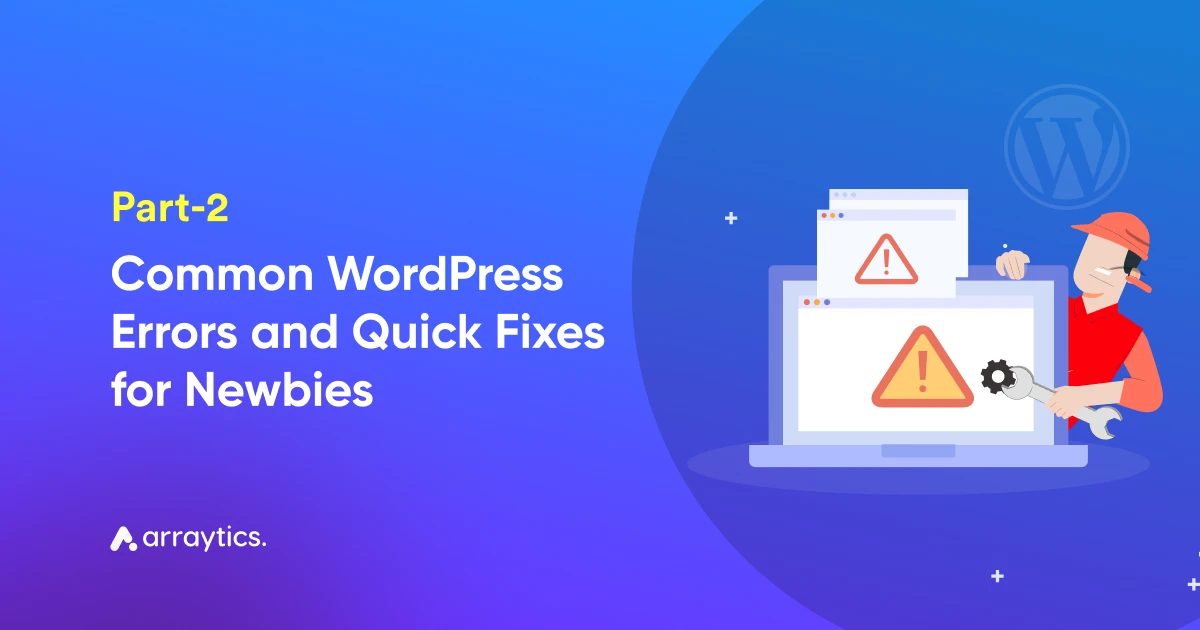 errors in wordpress site