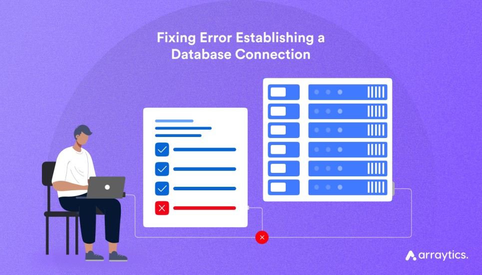 an_image_on_fixing_error_establishing_a_database_connection_error_in_WP