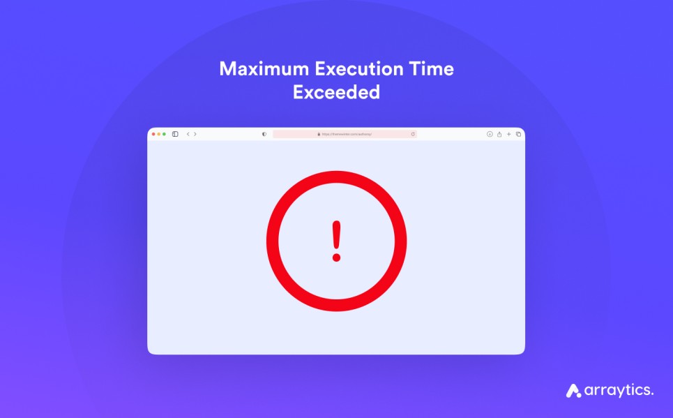 an_image_on_maximum_execution_time_exceeded_error_in_WP