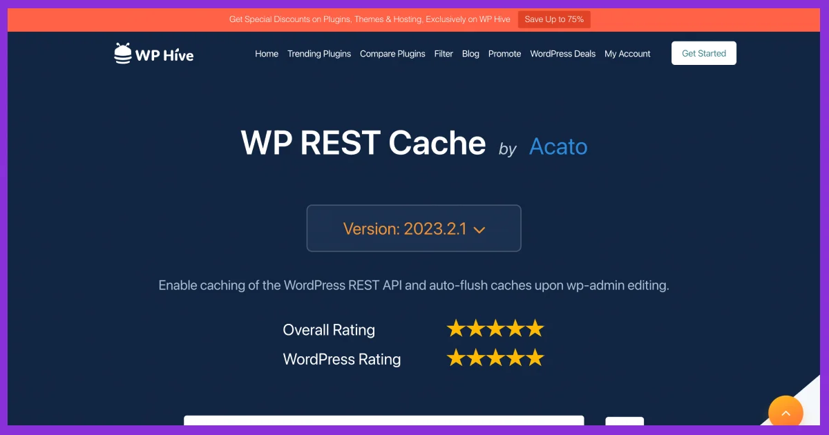 wp rest cache