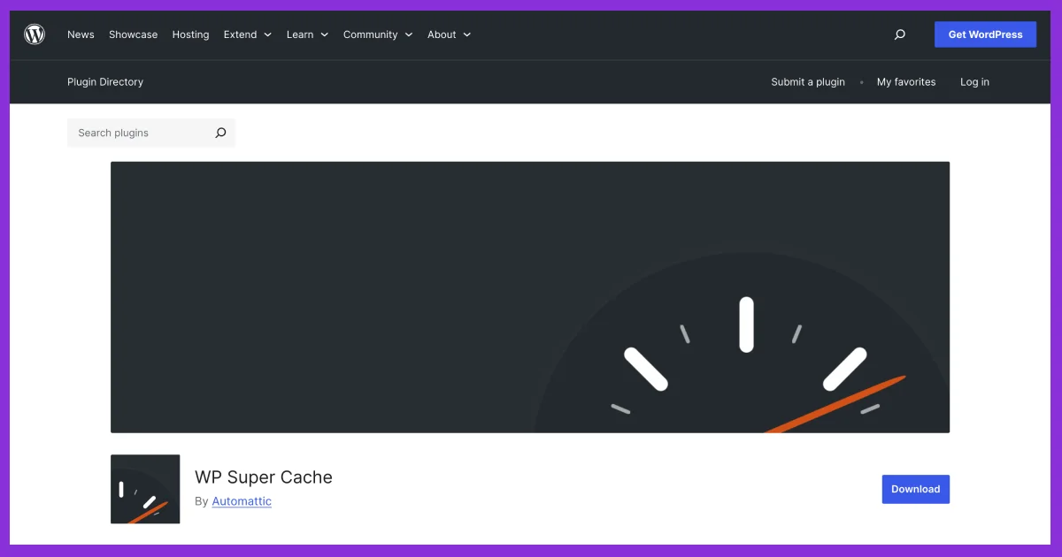 wp super cache