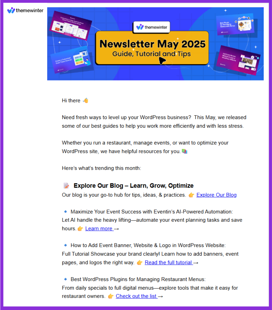Use email marketing