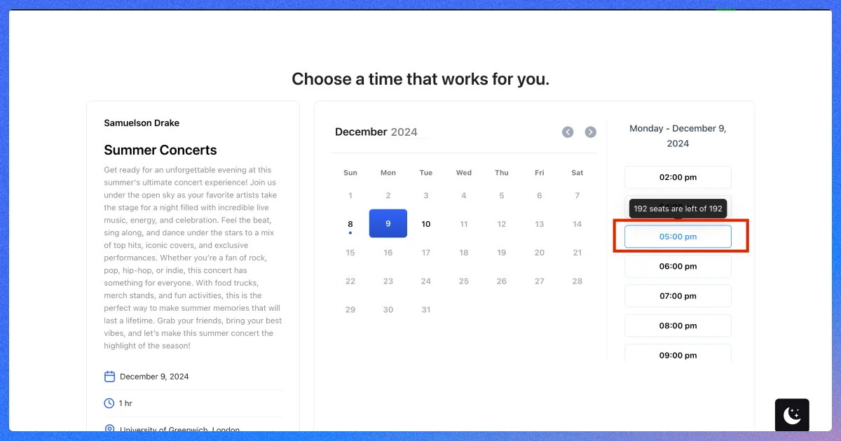 change booking time with wp timetics appointment booking plugin
