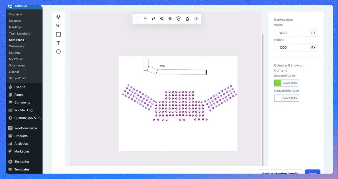 create seating chart
