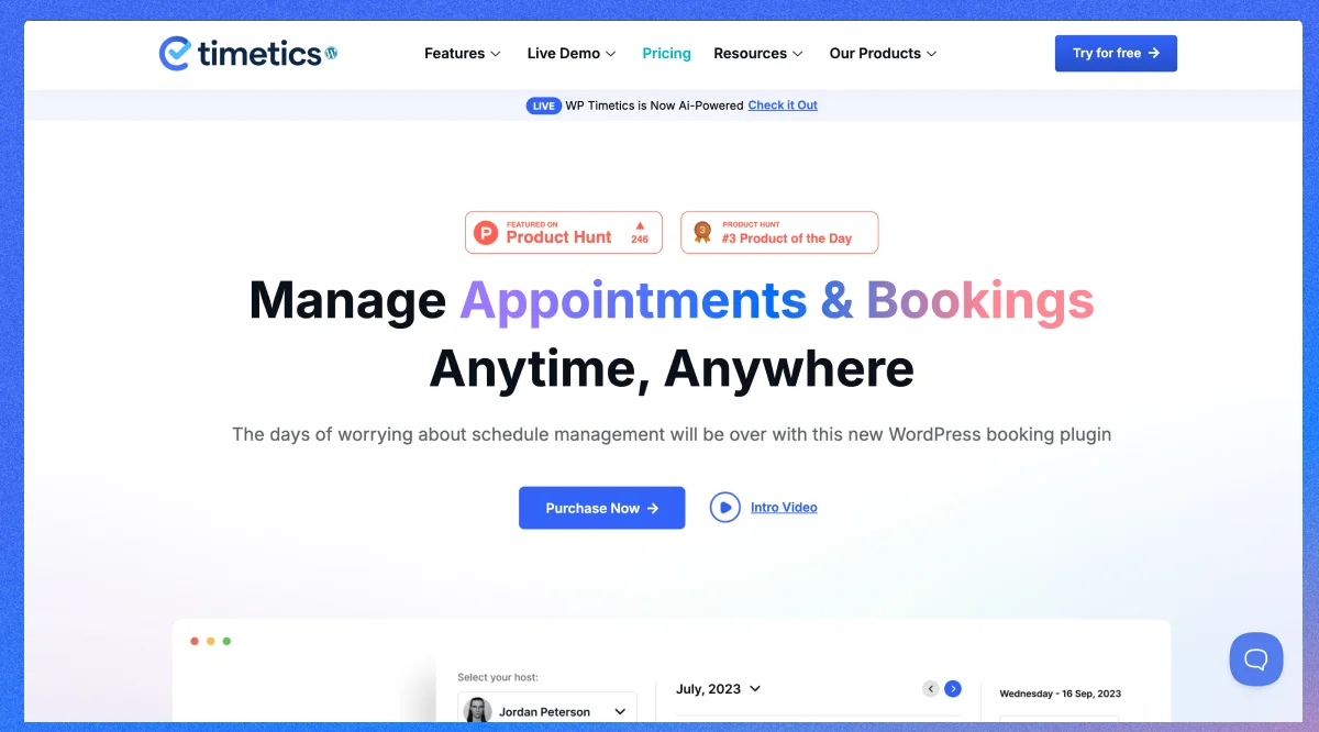 wp timetics appointment booking plugin for wordpress