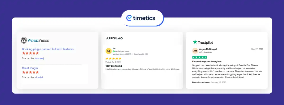 WP Timetics Review