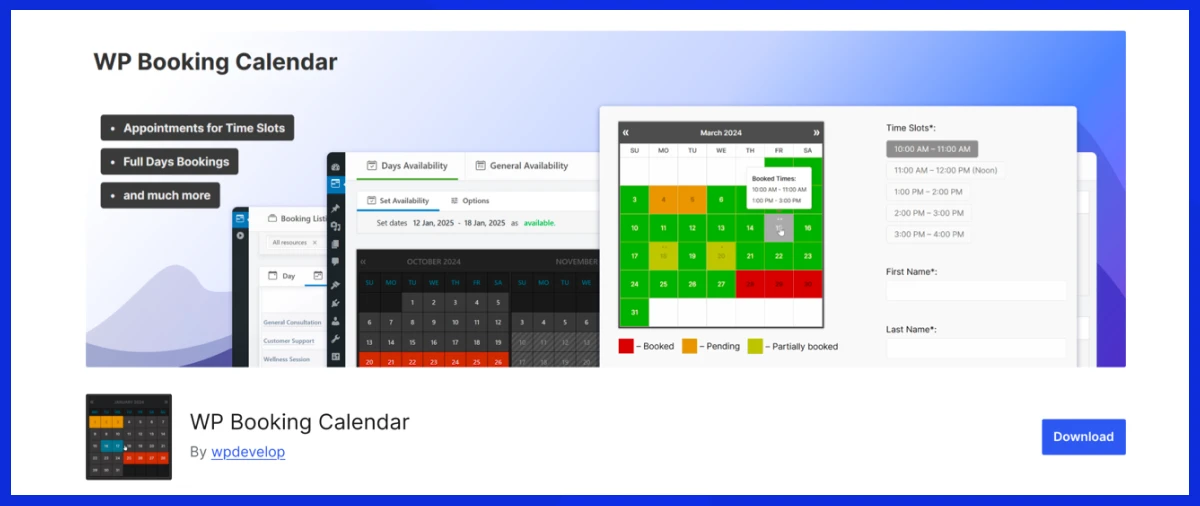 wp-booking-calendar-plugin