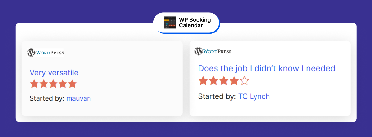 WP Booking Calendar Plugin review