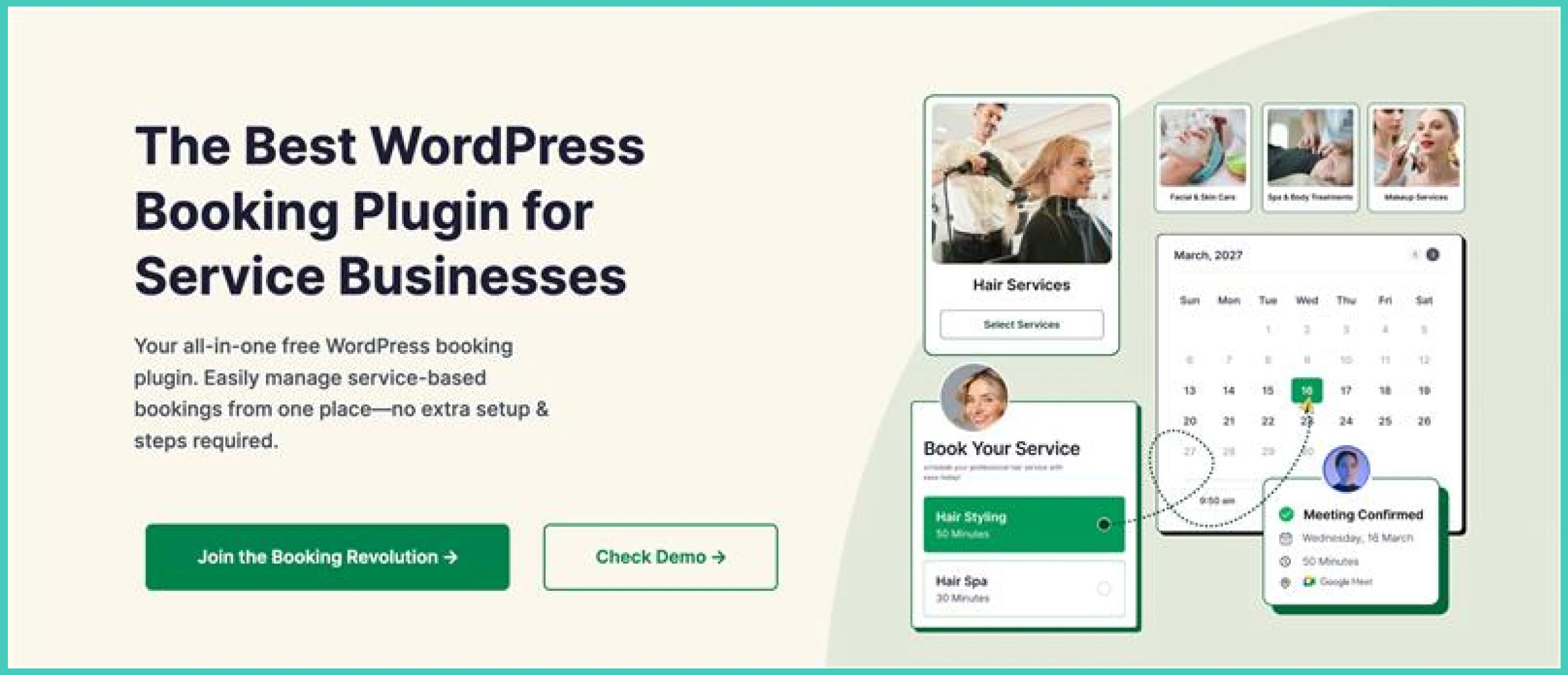 The best WordPress booking plugin