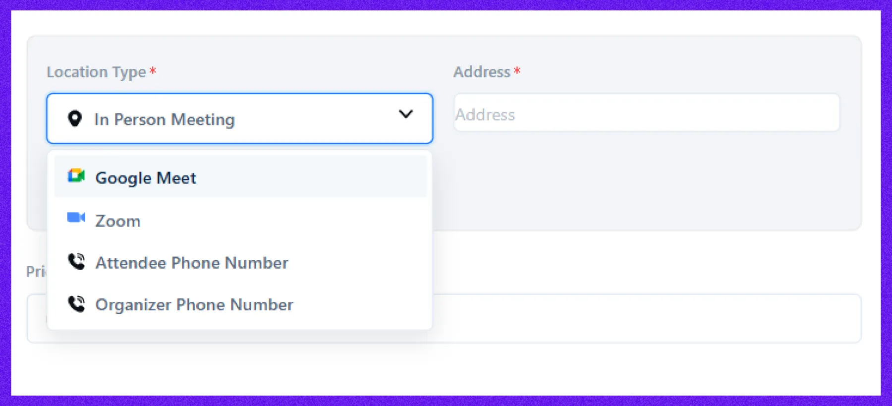 add location type