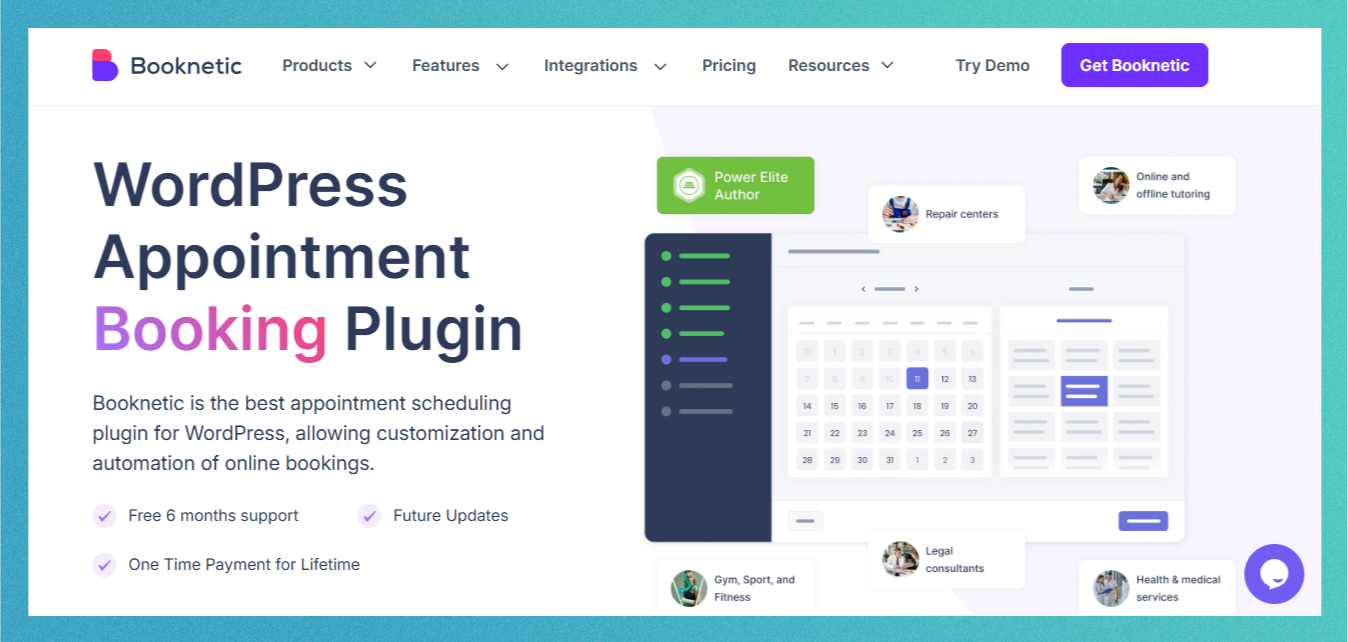 booknetic booking solution plugin