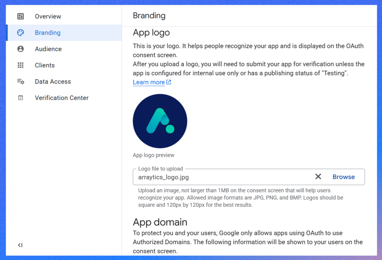 Add branding elements