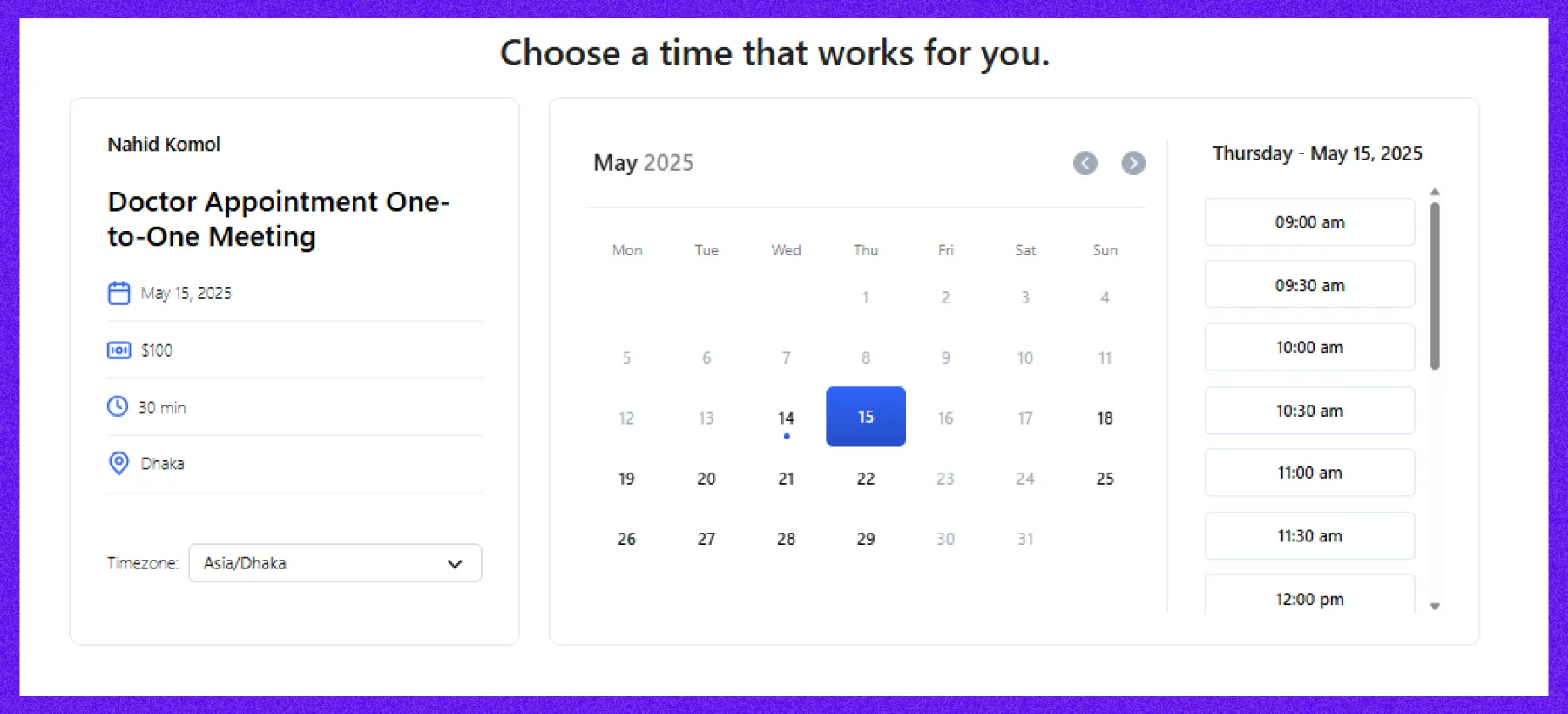 Preview your meeting
