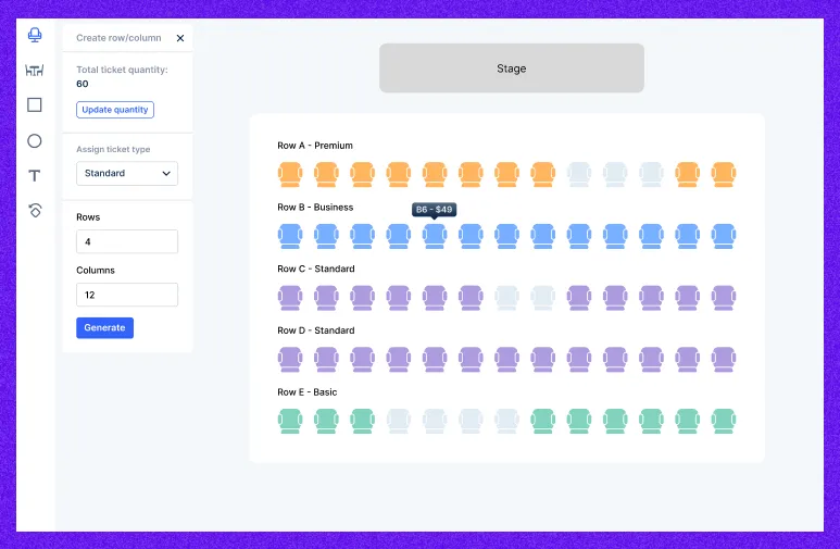 simplify seat plans