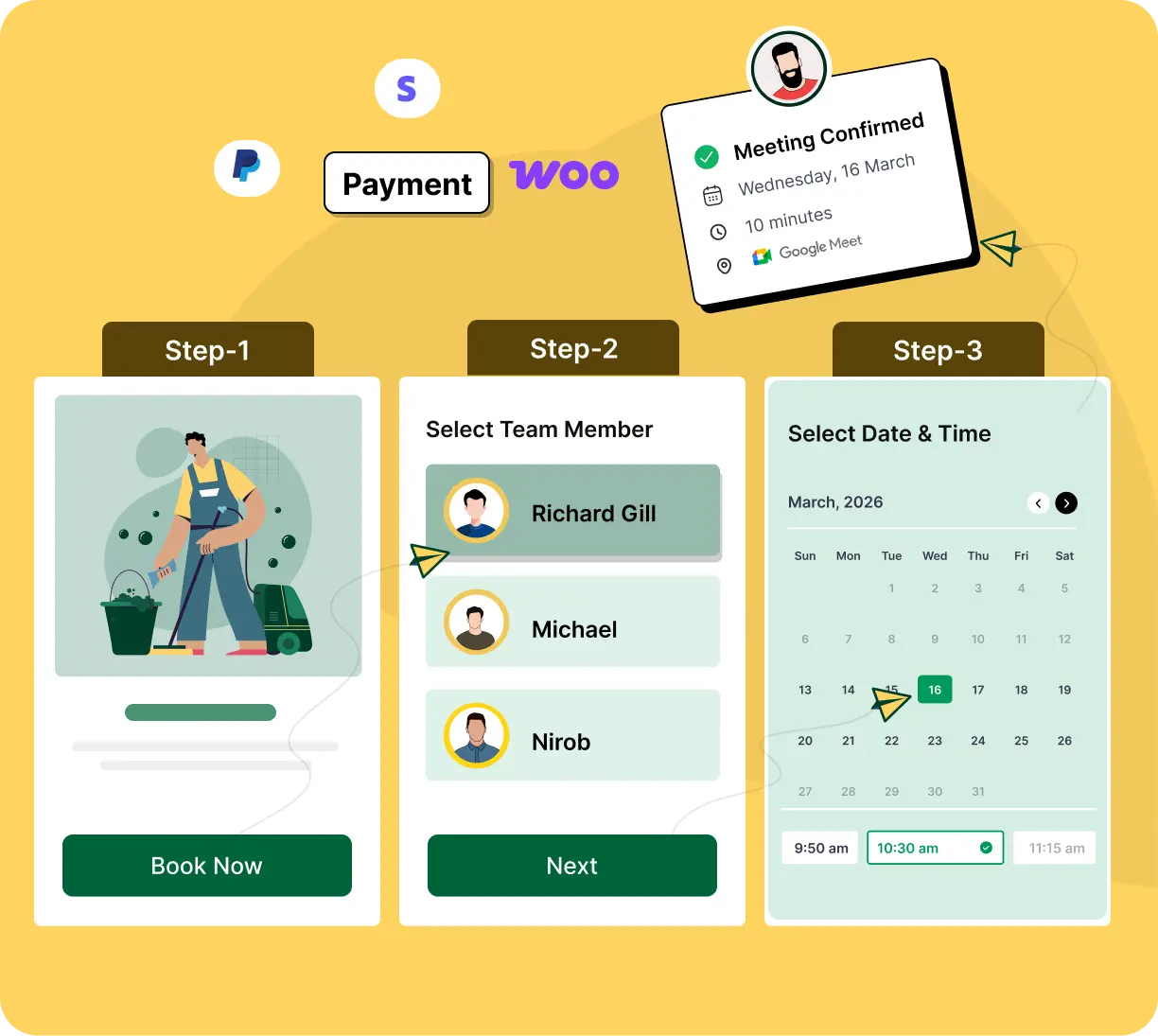 Booktics Booking Form