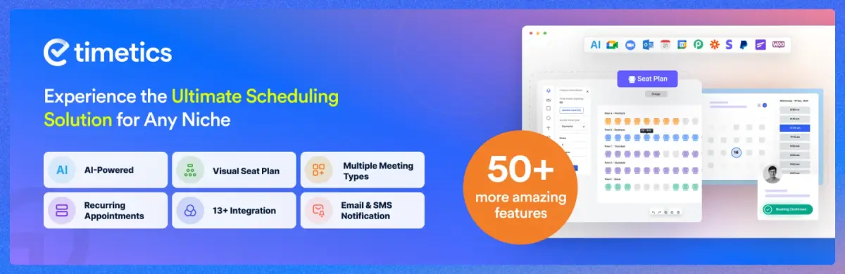 WP Timetics - AI-Powered Booking System