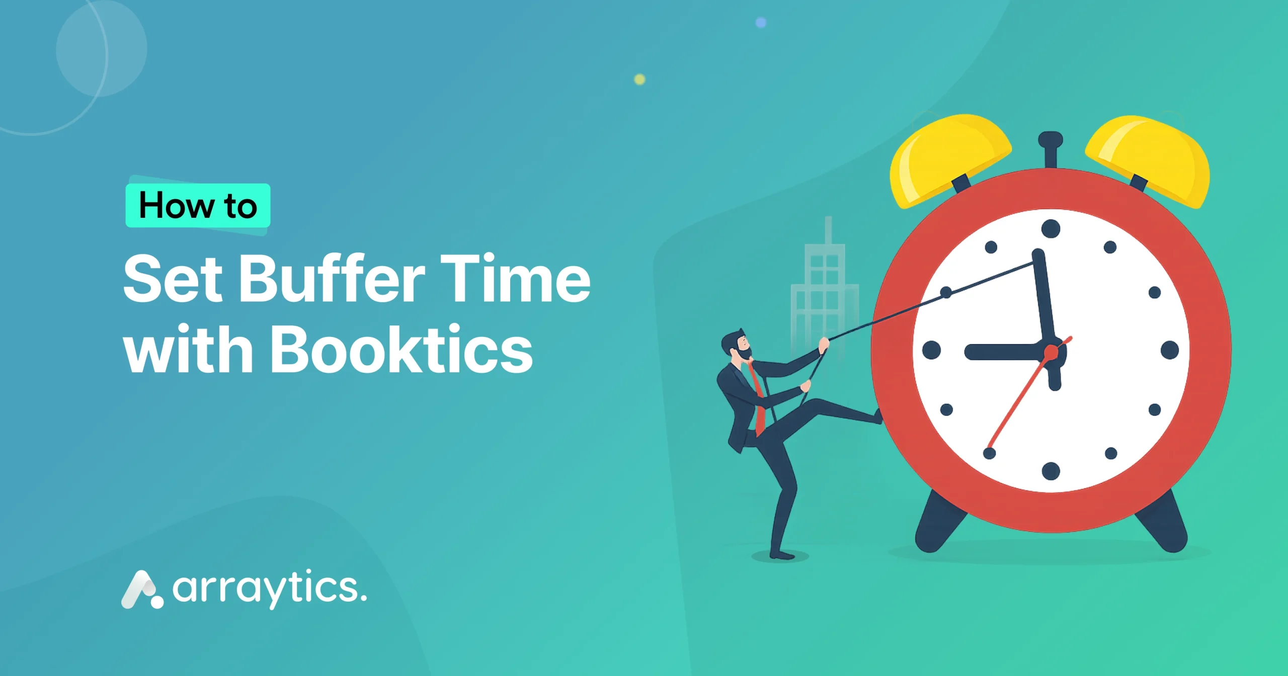 How to set buffer time with Booktics