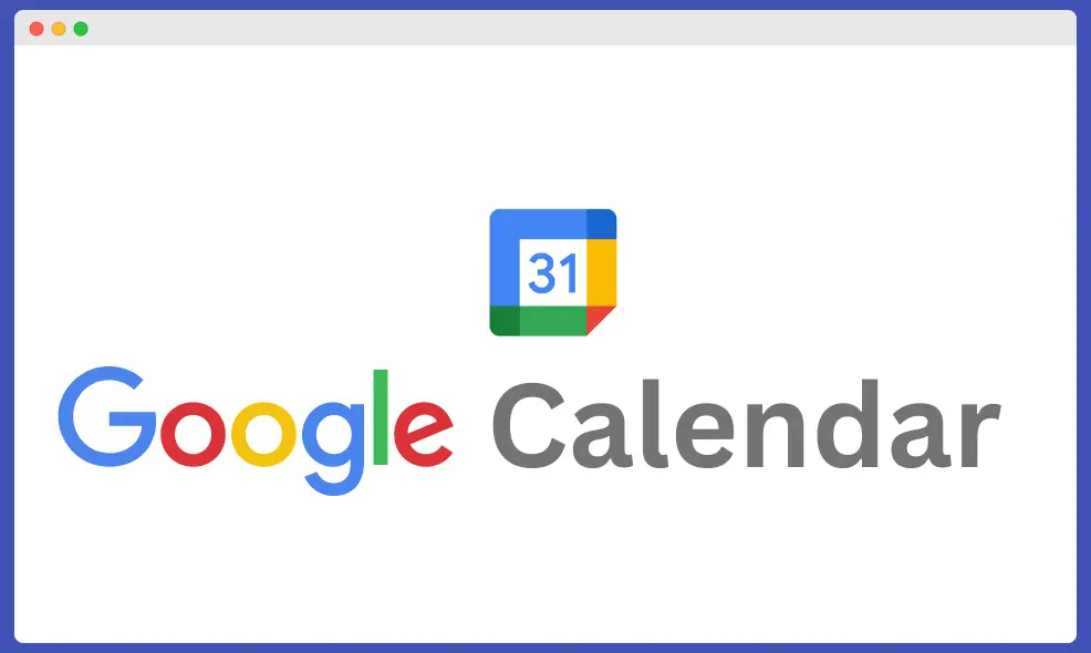 2. Google Calendar -Appointment Schedule