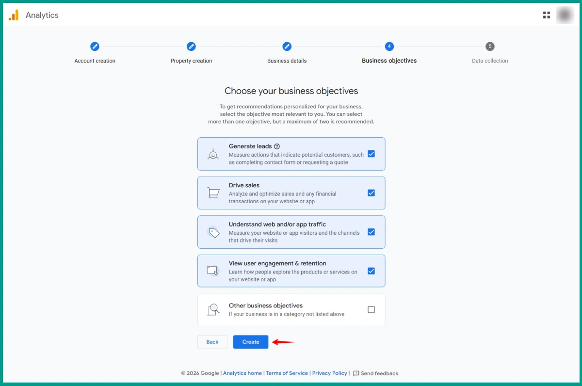 Set Business Objectives
