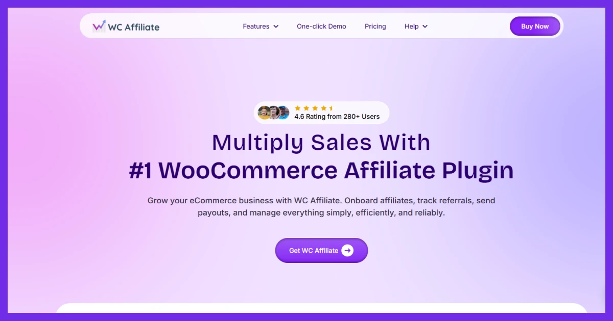 WC Affiliate, the best WordPress affiliate plugin for WooCommerce