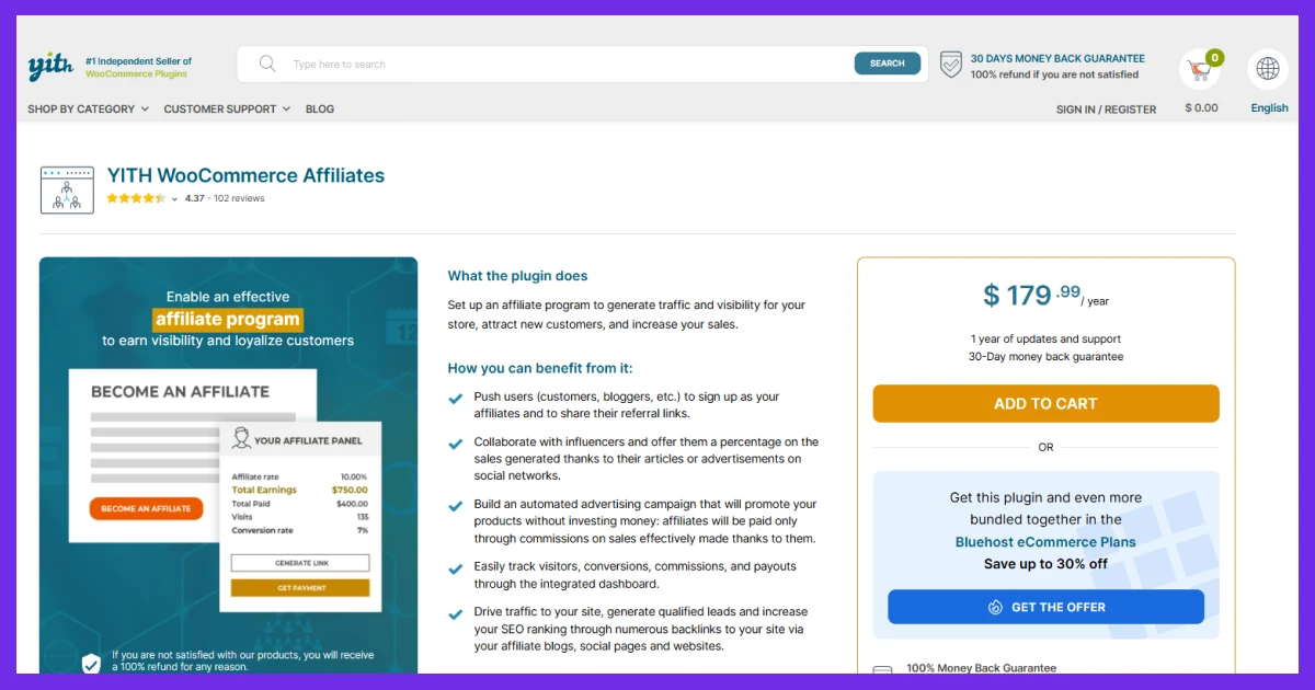 YITH WooCommerce Affiliates Plugin