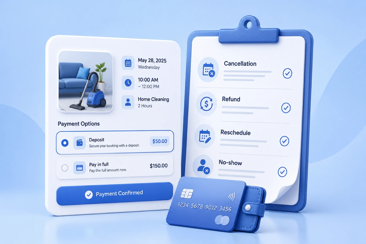 payments and booking policy features
